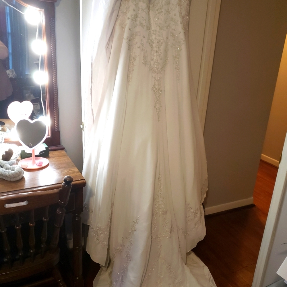 David's Bridal Wedding Dress